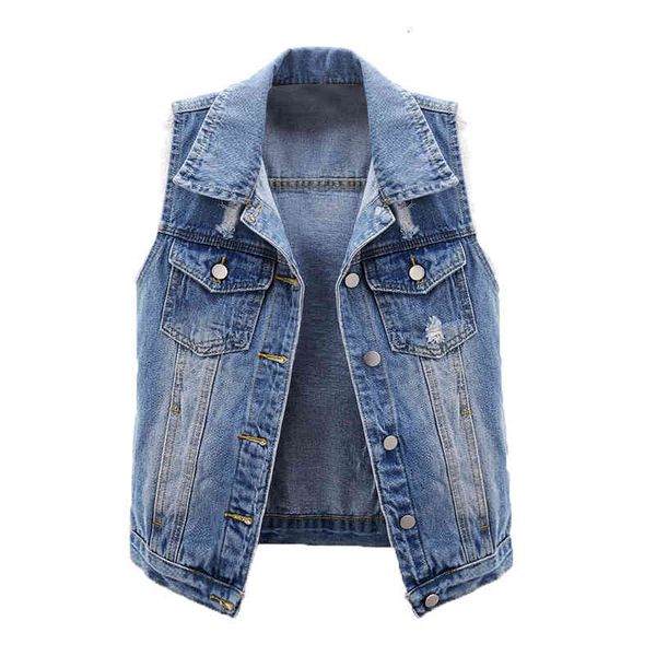 women's vests spring summer korean hole denim plus size short sleeveless jacket waistcoat vintage jeans g112 l6mq, Black;white
women's vests spring summer korean hole denim plus size short sleeveless jacket waistcoat vintage jeans g112 l6mq, Black;white