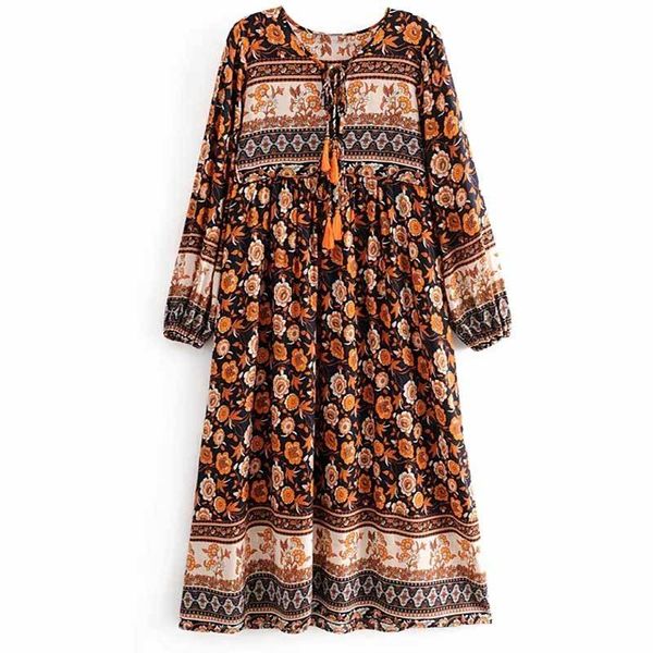 inspired summer women dress casual dresses loose party yellow floral print long sleeve dress female new vestidos 210412, Black;gray
inspired summer women dress casual dresses loose party yellow floral print long sleeve dress female new vestidos 210412, Black;gray