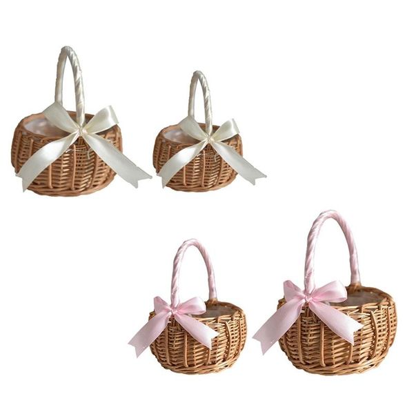storage baskets 2 pcs rattan woven flower basket hand-held wedding party decorative kitchen container
storage baskets 2 pcs rattan woven flower basket hand-held wedding party decorative kitchen container