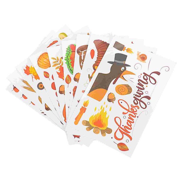 window stickers sheets of thanksgiving day decals maple turkey electrostatic
window stickers sheets of thanksgiving day decals maple turkey electrostatic