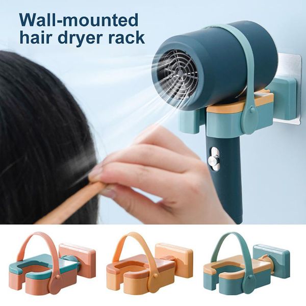 hooks & rails wall-mounted hair dryer holder rotatable hairdryer bracket self-adhesive bathroom storage shelf organizer
hooks & rails wall-mounted hair dryer holder rotatable hairdryer bracket self-adhesive bathroom storage shelf organizer