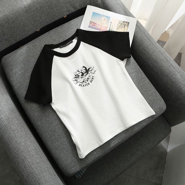 slim girls soft cotton tshirts 2021 summer fashion ladies sweet short casual female cute bomb tees female chic, White
slim girls soft cotton tshirts 2021 summer fashion ladies sweet short casual female cute bomb tees female chic, White