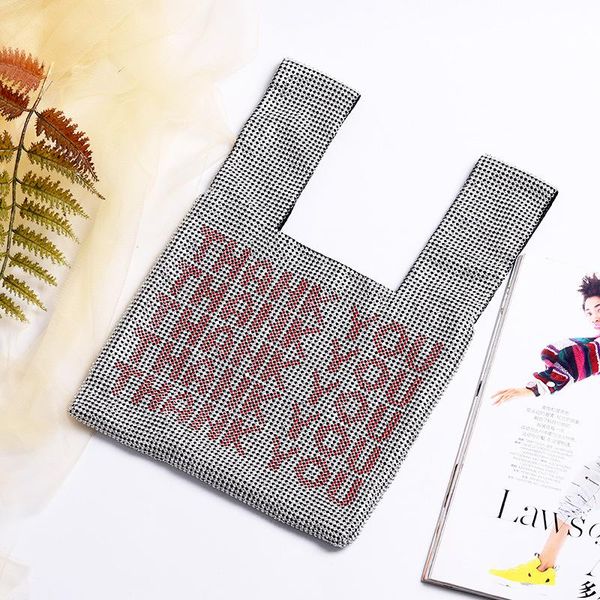 evening bags cross-border rhinestone dinner bag, diamond-studded vest-shaped mesh diamond handbag, king bag thank you
evening bags cross-border rhinestone dinner bag, diamond-studded vest-shaped mesh diamond handbag, king bag thank you