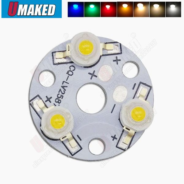 bulbs (10pcs) 3w 9w 32mm led pcb with 1w chips installed, aluminum plate board for bulb light, tracking light. leds
bulbs (10pcs) 3w 9w 32mm led pcb with 1w chips installed, aluminum plate board for bulb light, tracking light. leds