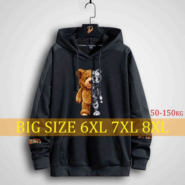 plus size men's hoodies printing anime women harajuku streetwear oversized sweatshirt clothing style long hooded black bear 8xl y1201
plus size men's hoodies printing anime women harajuku streetwear oversized sweatshirt clothing style long hooded black bear 8xl y1201
