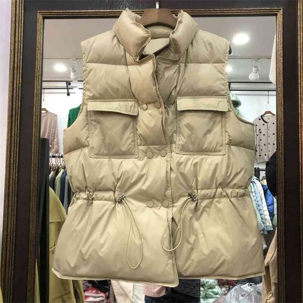 ultra light down vest women short vest windproof lightweight warm waistcoat female sleeveless white duck down coat 210819, Black;white
ultra light down vest women short vest windproof lightweight warm waistcoat female sleeveless white duck down coat 210819, Black;white