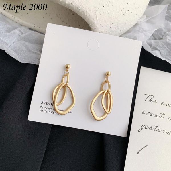 dangle & chandelier south korea's dongdaemun the same frosted earrings for women retro wild cold wind geometric hollow pendant, Silver
dangle & chandelier south korea's dongdaemun the same frosted earrings for women retro wild cold wind geometric hollow pendant, Silver