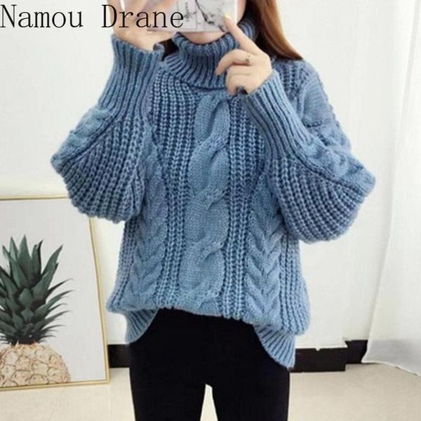 women's sweaters 2021 autumn and winter thick thread knit sweater korean version loose lazy style super fire short pullover women, White;black
women's sweaters 2021 autumn and winter thick thread knit sweater korean version loose lazy style super fire short pullover women, White;black