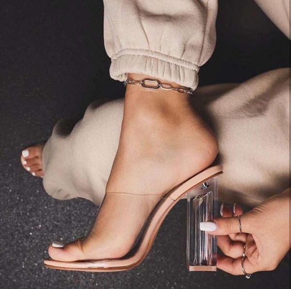 women pvc jelly crystal heel transparent sandals clear high heels platform pumps summer party shoes size 41 42, Black
women pvc jelly crystal heel transparent sandals clear high heels platform pumps summer party shoes size 41 42, Black