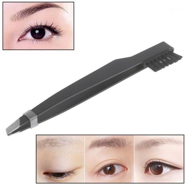 beauty hair slanted puller eye brow clips stainless steel eyebrow tweezer + comb makeup tool tools & stencils1
beauty hair slanted puller eye brow clips stainless steel eyebrow tweezer + comb makeup tool tools & stencils1