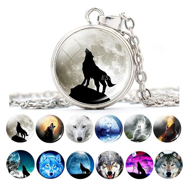 wolf with moon necklace 18mm snap button glass cabochon pendant head jewelry stainless steel chain woman necklaces, Silver
wolf with moon necklace 18mm snap button glass cabochon pendant head jewelry stainless steel chain woman necklaces, Silver