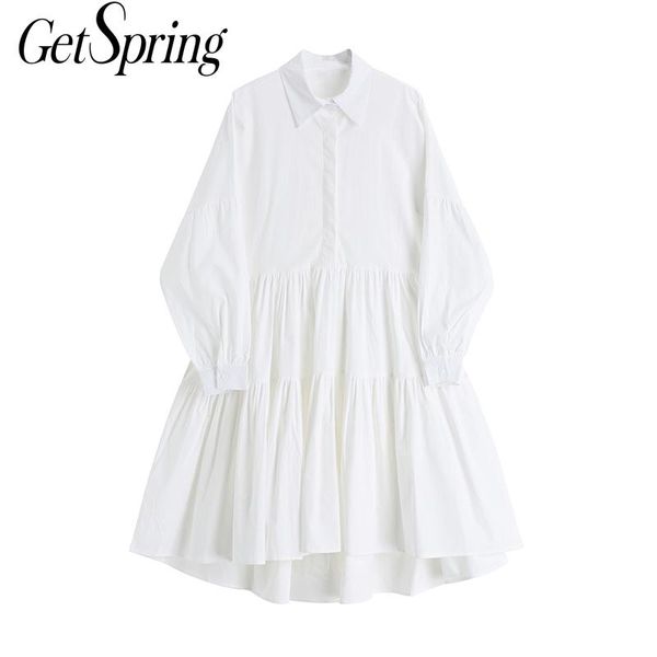 getspring women dress long sleeve asymmetry black white shirt es irregular casual woman spring summer 210601, Black;gray
getspring women dress long sleeve asymmetry black white shirt es irregular casual woman spring summer 210601, Black;gray