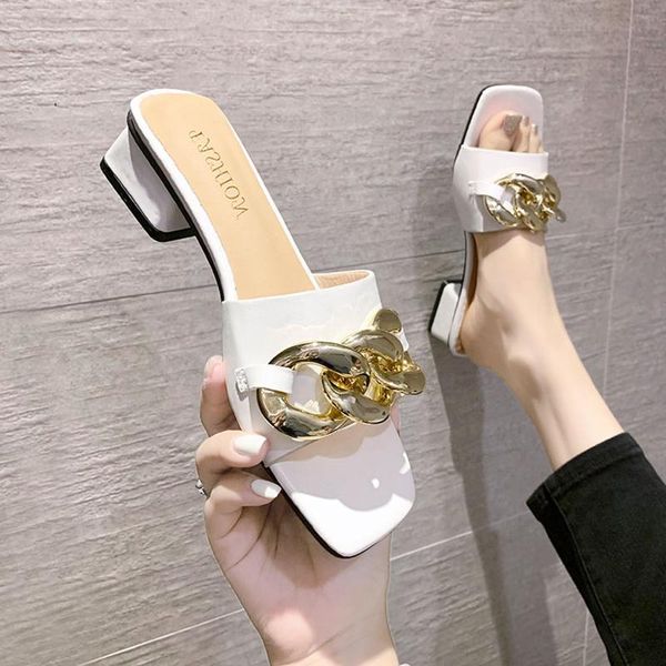 slippers shoes woman 2021 soft lady square heel pantofle low rivet luxury slides loafers comfort summer girl block designer, Black
slippers shoes woman 2021 soft lady square heel pantofle low rivet luxury slides loafers comfort summer girl block designer, Black