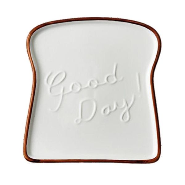 creative ceramic toast shaped dinner plate sushi breakfast dish noodles household tableware for home el (random dishes & plates
creative ceramic toast shaped dinner plate sushi breakfast dish noodles household tableware for home el (random dishes & plates