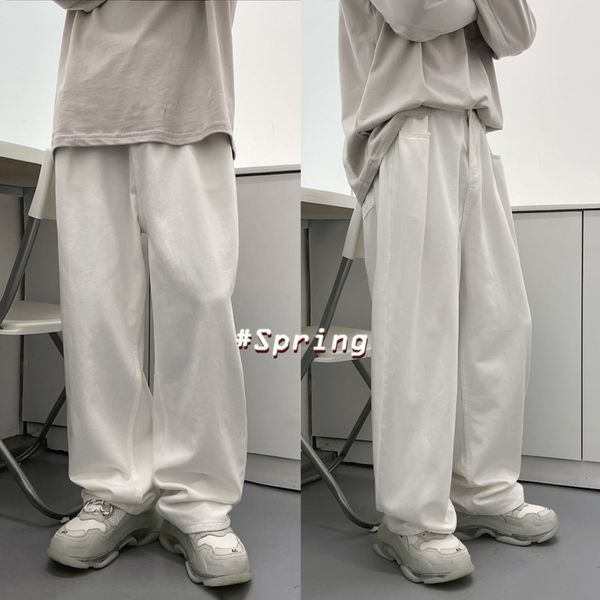 spring wide-leg jeans mens fashion retro casual jeans men streetwear korean loose hip-hop straight denim trousers mens xs-xl, Blue
spring wide-leg jeans mens fashion retro casual jeans men streetwear korean loose hip-hop straight denim trousers mens xs-xl, Blue