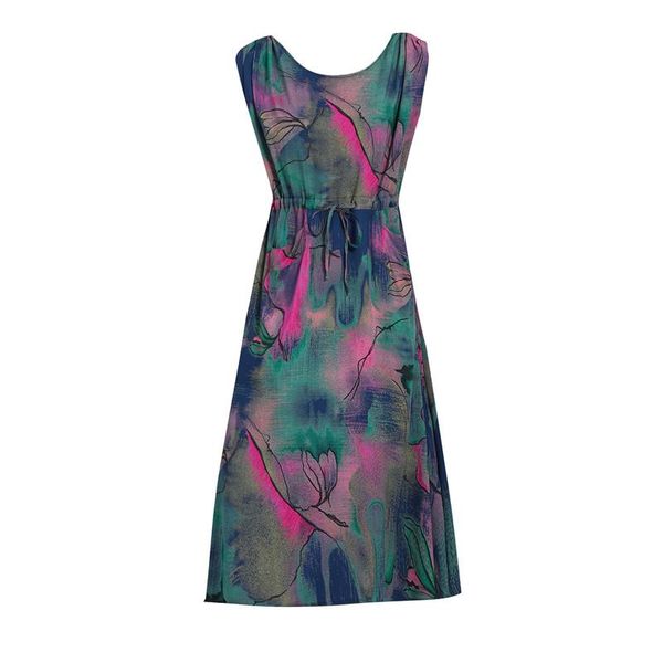 casual dresses women summer long cotton floral print dress ladies sleeveless round neck elegant loose large size female vestido, Black;gray
casual dresses women summer long cotton floral print dress ladies sleeveless round neck elegant loose large size female vestido, Black;gray