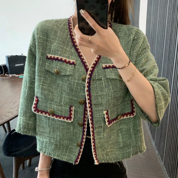 jackets autumn winter woolen vintage women fashion tassel streetwear tweed jacket coat female elegant casual loose outwear qfig, Black;brown
jackets autumn winter woolen vintage women fashion tassel streetwear tweed jacket coat female elegant casual loose outwear qfig, Black;brown