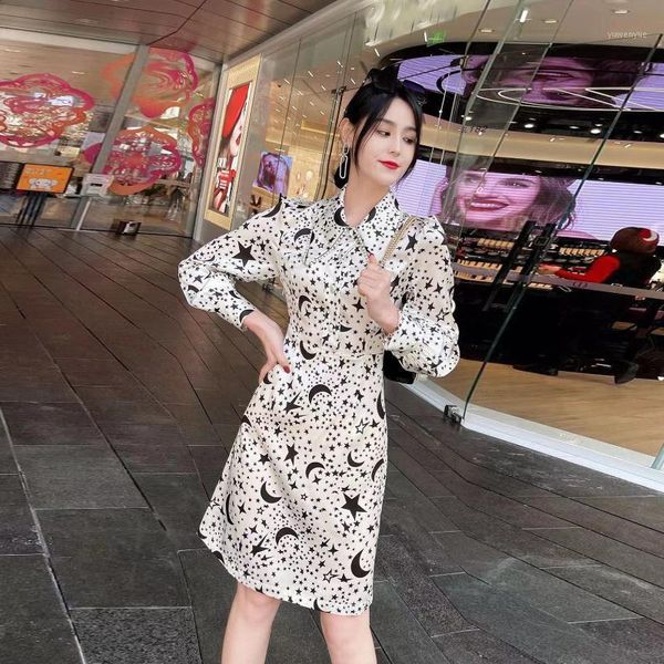 casual dresses silk elastic satin dress 2021 spring fashion print lapel a-line long sleeve, Black;gray
casual dresses silk elastic satin dress 2021 spring fashion print lapel a-line long sleeve, Black;gray