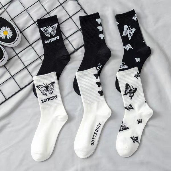 socks & hosiery butterfly women breathable cotton cute lovely animal butterflies pattern girl sockings combed of pure female, Black;white
socks & hosiery butterfly women breathable cotton cute lovely animal butterflies pattern girl sockings combed of pure female, Black;white