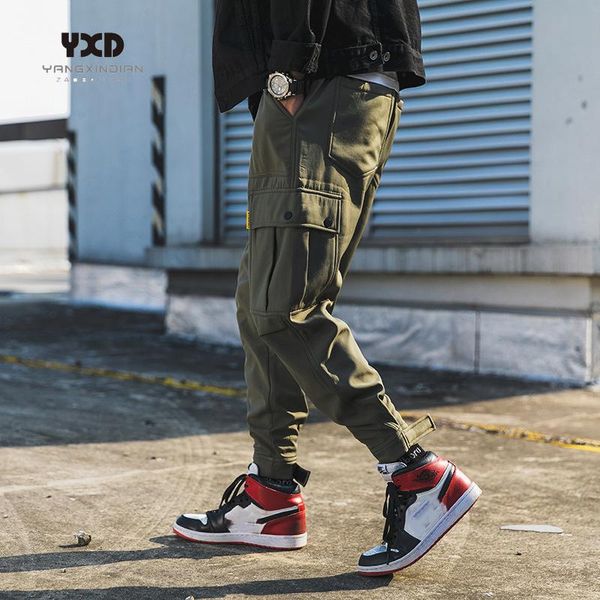 men's pants men clothing man joggers sport mans harajuku streetwear hip hop multi-pocket cargo mens track pant trousers overalls, Black
men's pants men clothing man joggers sport mans harajuku streetwear hip hop multi-pocket cargo mens track pant trousers overalls, Black