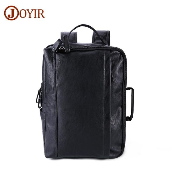 backpack joyir multi-functiona men pu leather fashion male school travel bag 15.6" lapteenager backpacks
backpack joyir multi-functiona men pu leather fashion male school travel bag 15.6" lapteenager backpacks