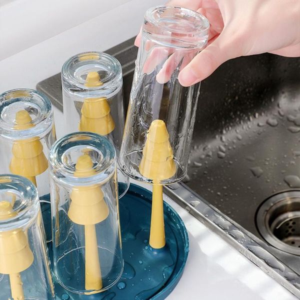 storage baskets l38a detachable 6 cup drainer drying rack stand with drain tray and washing brush non-slip mugs stylish
storage baskets l38a detachable 6 cup drainer drying rack stand with drain tray and washing brush non-slip mugs stylish