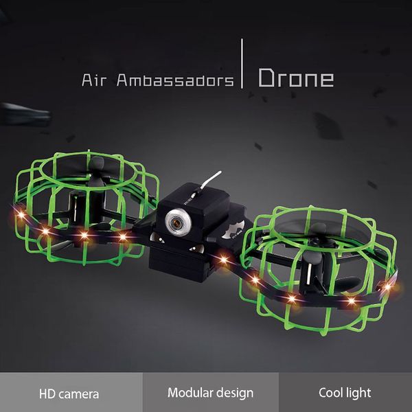 2019 Newest Remote Control Quadcopter Realtime fpv 720P Video Camera HD Positioning RC Drone 360 Degree Rotating Airplane gift, Back up battery
2019 Newest Remote Control Quadcopter Realtime fpv 720P Video Camera HD Positioning RC Drone 360 Degree Rotating Airplane gift, Back up battery