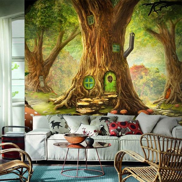 wallpapers drop custom any size mural wallpaper 3d forest tree house art background wall murals waterproof stickers
wallpapers drop custom any size mural wallpaper 3d forest tree house art background wall murals waterproof stickers