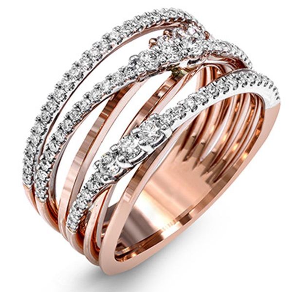 cluster rings modyle wedding ring for women lovers simple cubic zirconia rose gold color fashion jewelry, Golden;silver
cluster rings modyle wedding ring for women lovers simple cubic zirconia rose gold color fashion jewelry, Golden;silver