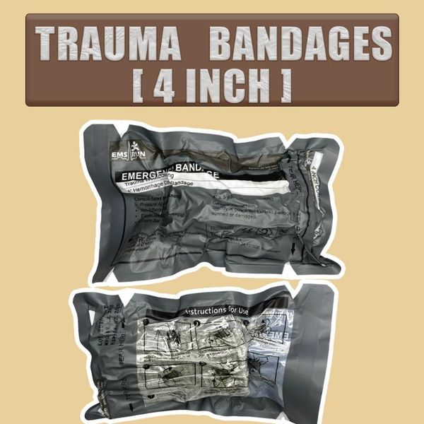 israel bandage emergency military trauma stretchable with sbleeding pad 4inch outdoor gadgets
israel bandage emergency military trauma stretchable with sbleeding pad 4inch outdoor gadgets