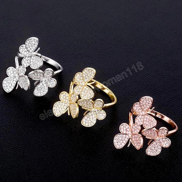 butterfly ring copper ring iced out cubic zirconia hip hop fashion jewelry for gift adjustable, Silver
butterfly ring copper ring iced out cubic zirconia hip hop fashion jewelry for gift adjustable, Silver