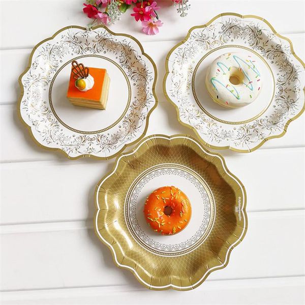 packaging dinner service 1set disposable floral lines paper plates party set birthday decoration gold color valentine's day supplies
packaging dinner service 1set disposable floral lines paper plates party set birthday decoration gold color valentine's day supplies