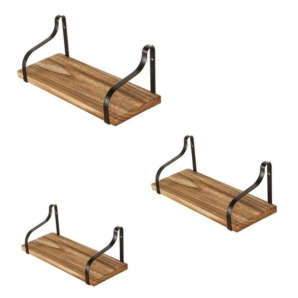 hooks & rails 3pcs wooden shelf wrought iron solid wood wall rack mounted with screw mounting accessories for home office el
hooks & rails 3pcs wooden shelf wrought iron solid wood wall rack mounted with screw mounting accessories for home office el