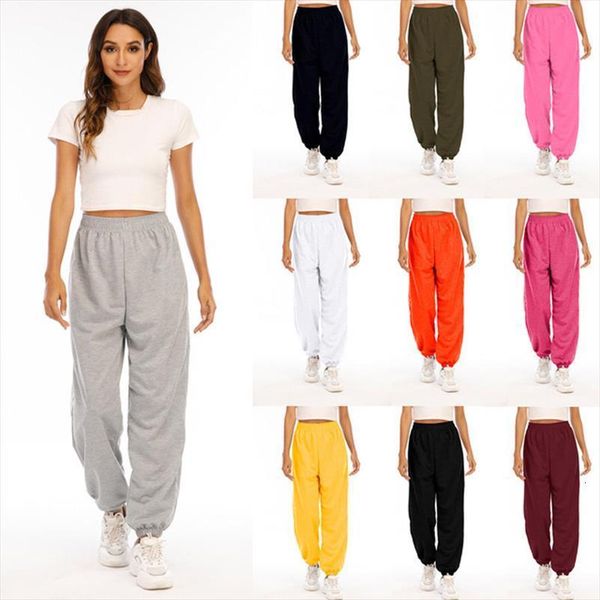 fashion basic spring summer womens capris solid color high waist long trousers loose sport casual female, Black;white
fashion basic spring summer womens capris solid color high waist long trousers loose sport casual female, Black;white