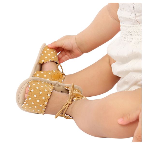 toddler first walkers summer outdoor baby girls dots lace-ups sandals soft non-slip rubber sole flat walking shoes sandals, Black;grey
toddler first walkers summer outdoor baby girls dots lace-ups sandals soft non-slip rubber sole flat walking shoes sandals, Black;grey