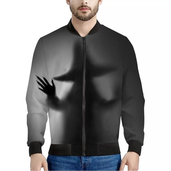 halloween shadow pattern men s baseball jacket high-quality comfortable fashionable travel sports party commute, Black;brown
halloween shadow pattern men s baseball jacket high-quality comfortable fashionable travel sports party commute, Black;brown