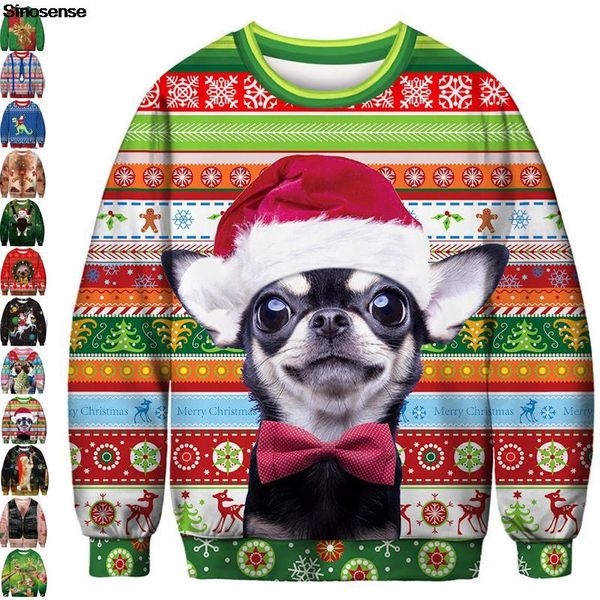men's sweaters men women ugly christmas sweater 3d funny dog snowflake reindeer xmas jumpers pullover holiday party sweatshirt, White;black
men's sweaters men women ugly christmas sweater 3d funny dog snowflake reindeer xmas jumpers pullover holiday party sweatshirt, White;black