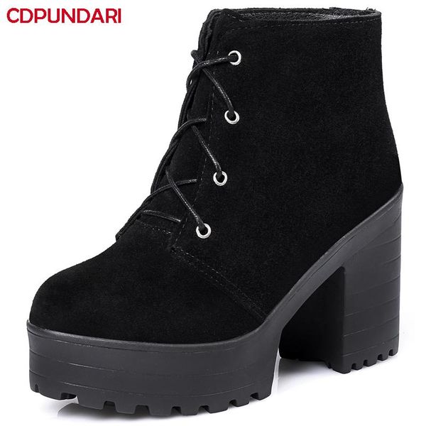 boots black genuine leather ankle women high heels platform chunky ladies autumn winter short shoes bottine femme
boots black genuine leather ankle women high heels platform chunky ladies autumn winter short shoes bottine femme