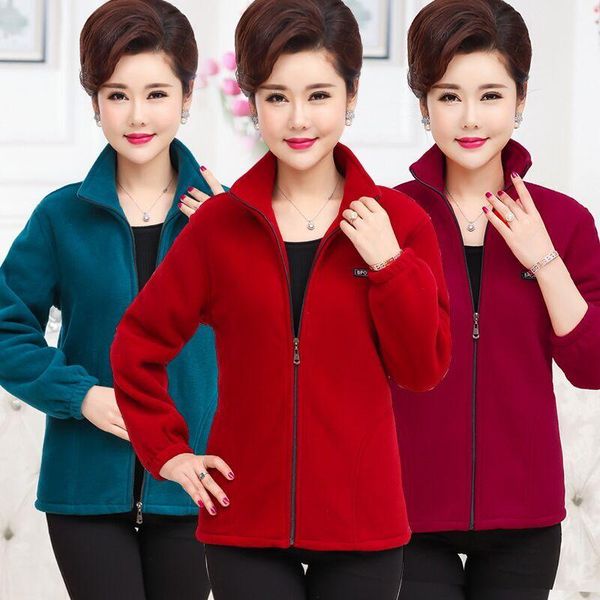 women's jackets middle-aged women winter plus velvet warm solid color coat large size 5xl slim fleece short hooded, Black;brown
women's jackets middle-aged women winter plus velvet warm solid color coat large size 5xl slim fleece short hooded, Black;brown