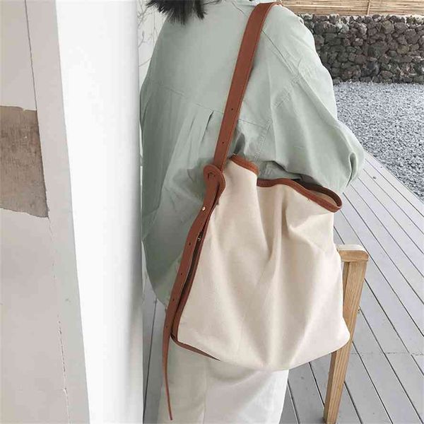 south korea's new children's simple daily canvas women's cross carrying single shoulder bucket large capacity shopping bag
south korea's new children's simple daily canvas women's cross carrying single shoulder bucket large capacity shopping bag