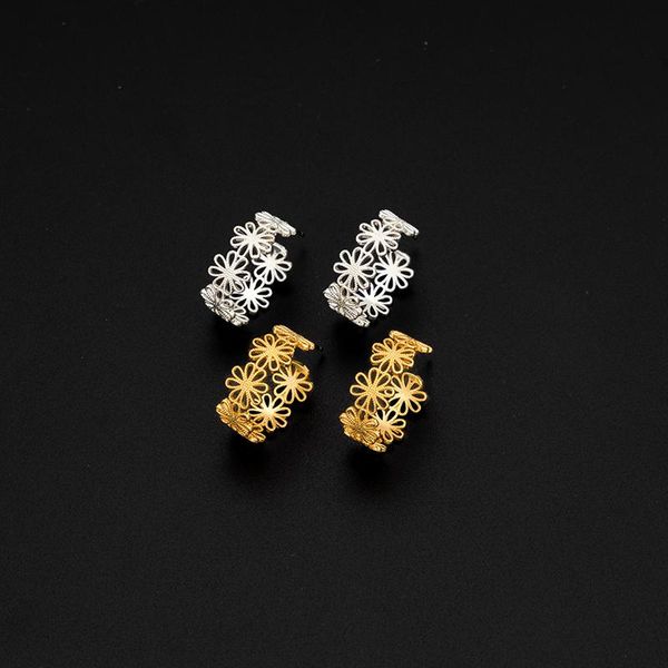 hoop & huggie jaeeyin 2021 trendy c shape hollow flower gold color charming ethnic jewelry accessories earrings tiny gift for women girl, Golden;silver
hoop & huggie jaeeyin 2021 trendy c shape hollow flower gold color charming ethnic jewelry accessories earrings tiny gift for women girl, Golden;silver