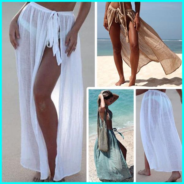 women's swimwear bandage transparent sarong swimdress tunic for beach swimsuit cover up women bikini long kaftan coverup, White;black
women's swimwear bandage transparent sarong swimdress tunic for beach swimsuit cover up women bikini long kaftan coverup, White;black