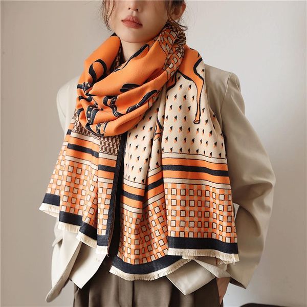 scarves 2021 winter scarf thick blanket cashmere women warm shawls and wraps autumn bufanda ladies pashmina hijab long echarpe, Blue;gray
scarves 2021 winter scarf thick blanket cashmere women warm shawls and wraps autumn bufanda ladies pashmina hijab long echarpe, Blue;gray