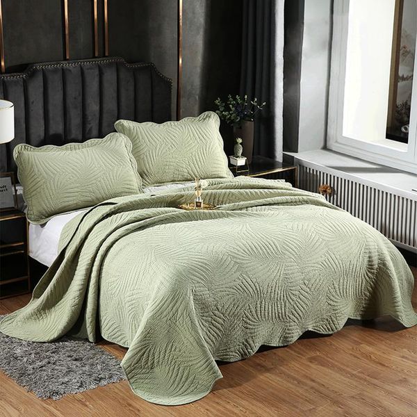 comforters & sets solid color bedspreads quilt set 3pcs cotton quilts for bed embroidered cover pillowcase king queen twin summer coverlet
comforters & sets solid color bedspreads quilt set 3pcs cotton quilts for bed embroidered cover pillowcase king queen twin summer coverlet