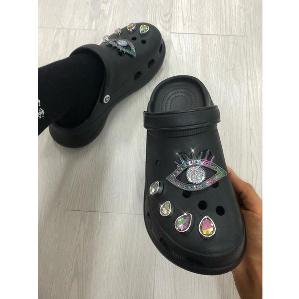 slippers 2021 summer fashion roman rhinestone tears hole shoes outdoor female beach, Black
slippers 2021 summer fashion roman rhinestone tears hole shoes outdoor female beach, Black