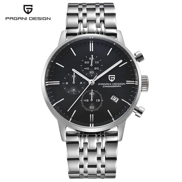 wristwatches pagani design watches men waterproof military chronograph sport quartz wrist watch clock 2021 relogio masculino, Slivery;brown
wristwatches pagani design watches men waterproof military chronograph sport quartz wrist watch clock 2021 relogio masculino, Slivery;brown