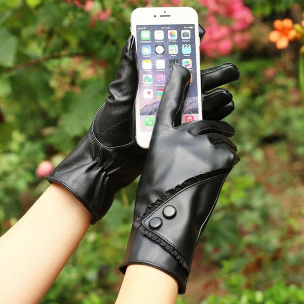 five fingers gloves winter driving outdoor leather women fashion luxury elegent cycling glove touchscreen waterproof warm high quality, Blue;gray
five fingers gloves winter driving outdoor leather women fashion luxury elegent cycling glove touchscreen waterproof warm high quality, Blue;gray