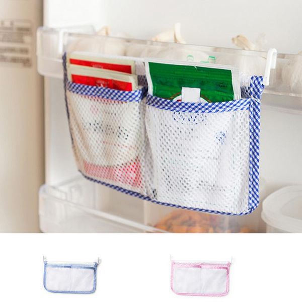 hanging baskets 2pcs refrigerator storage bags kitchen food organizer pouch fridge mesh holder for fresh spacer layer racks
hanging baskets 2pcs refrigerator storage bags kitchen food organizer pouch fridge mesh holder for fresh spacer layer racks