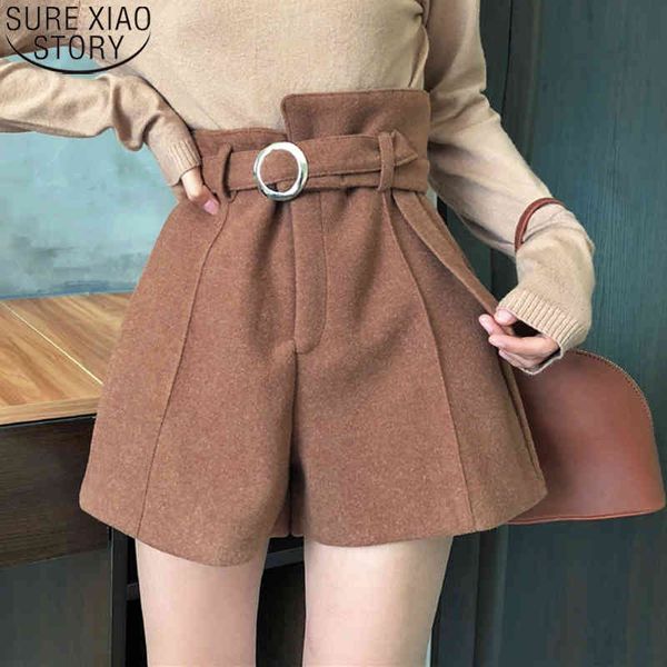wide leg boots with belt woolen women high waist a-line autumn winter thicken fashion elegant shorts 11068 210417, White;black
wide leg boots with belt woolen women high waist a-line autumn winter thicken fashion elegant shorts 11068 210417, White;black