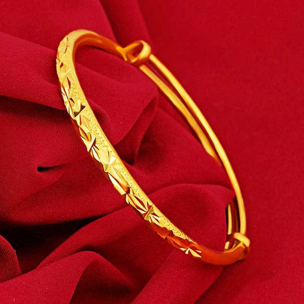women's printing push-pull 24k gold plate bangle wedding bracelets njgb263 fashion gift yellow gold plated bracelet, Golden;silver
women's printing push-pull 24k gold plate bangle wedding bracelets njgb263 fashion gift yellow gold plated bracelet, Golden;silver